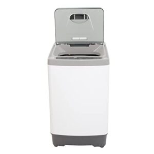 Magic Clean MCLW14WI Portable Washing Machine with 8 Automatic Cycles and Standard Sink/Faucet Attachment, Compact for Apartments Dorms and RVs, White