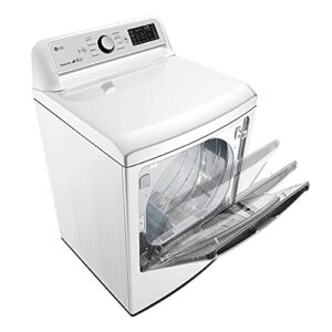 LG DLE7300WE 7.3 cu. ft. Smart Wi-Fi Enabled Electric Dryer with Sensor Dry Technology