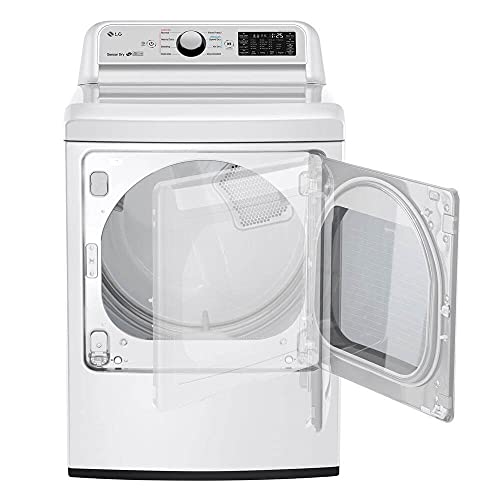 LG DLE7300WE 7.3 cu. ft. Smart Wi-Fi Enabled Electric Dryer with Sensor Dry Technology