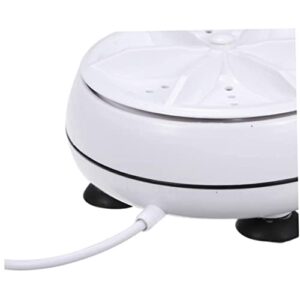 2in1 Mini Washing Machine Portable Rotating Turbine Washer With USB Cable Convenient For Travel Home Business Trip (B) Mini Washers, Turbo Washers, Washing Machines And Accessories, Single.