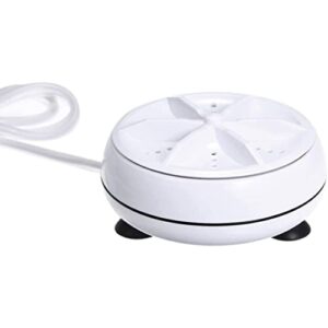 2in1 Mini Washing Machine Portable Rotating Turbine Washer With USB Cable Convenient For Travel Home Business Trip (B) Mini Washers, Turbo Washers, Washing Machines And Accessories, Single.