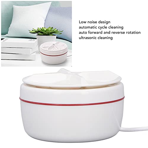 Luqeeg Portable Washing Machine, Sonicleaning Mini Washing Machine with Sucking Disc Automatic Folding Baby Clothes Underwear Washing Tub USB Low Noise Small Washer for Camping, Travelling, Apartment