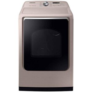 samsung 7.4 cu. ft. champagne electric dryer
