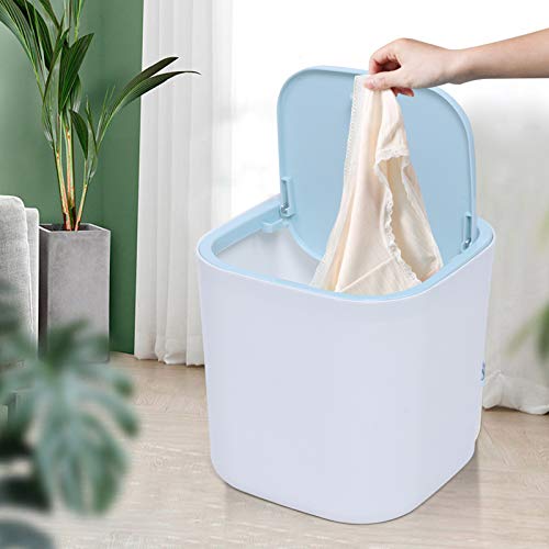 DYRABREST Portable Washing Machine With Usb, Mini Washing Machine, Folding Washing Machine, Washing Baby Clothes Underwear Or Socks, Apartment Dorm, Travel (White)