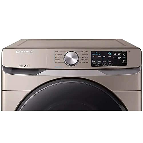 Samsung WF45R6100AC 4.5 Cu. ft. Champagne Front Load Washer with Steam