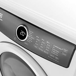 Electrolux EFME427UIW 8.0 Cu. Ft. White Electric Dryer with Steam