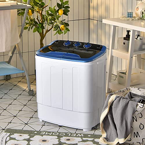 MamaHome DF-X3608-Blue Mini Washing Machine, XPB36-1208-Blue, Blue