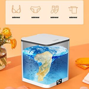 Mini Washer, Gentle Mini Washing Machine Deep Smart for Home