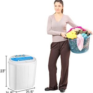 MamaHome DF-X3088-Blue Portable Washing Machine, XPB30-1288S-Blue, Blue