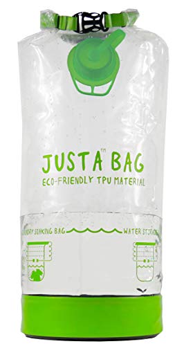 Justa Bag - Premium TPU travel and camping dry bag (PVC/BPA free) for soaking clothes, cooling drinks, carrying water, working out JBag001