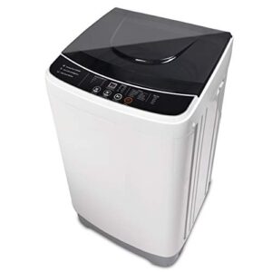 yileiduo full-automatic washing machine, portable compact laundry 12 lbs load capacity washer with 10 washing programs, ideal for dormitory, apartments, rv, laundry room