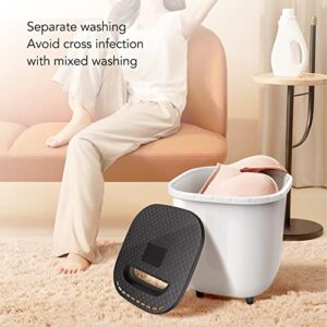 Syrisora 6L Mini Washing Machine Forward and Reverse Rotation USB Power Supply Automatic Power Off Portable Mini Underwear Washer