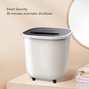 Syrisora 6L Mini Washing Machine Forward and Reverse Rotation USB Power Supply Automatic Power Off Portable Mini Underwear Washer