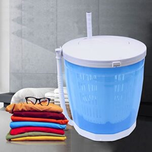 Portable Washing Machine, Hand-operated Mini Washer, Compact and Non- Electric, Outdoor Washer Spin Dryer for Dorms, Apartments, Camping, Travelling