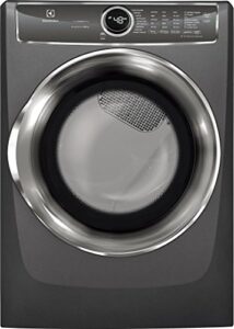electrolux efmg627utt 27 inch gas dryer with 8 cu. ft. capacity, in titanium