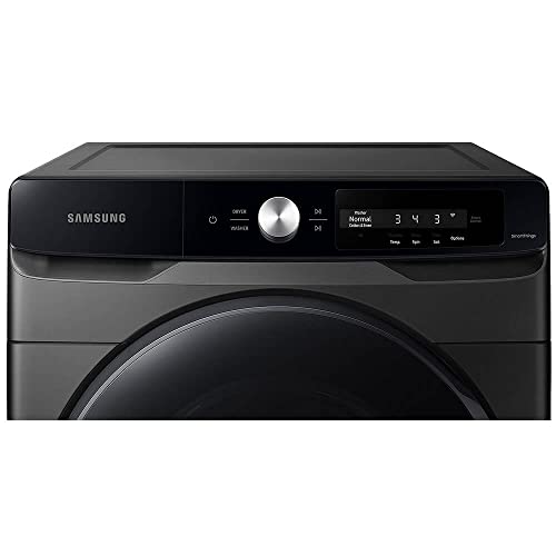 Samsung WF45A6400AV 4.5 Cu. Ft. Brushed Black Large Capacity Smart Dial Front Load Washer