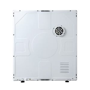 Equator 2.6 cu.ft. 110 V Front Load Ultra Compact Digital Sensor Dryer in White