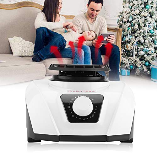 Restokki 1200W Mini Electric Laundry Dryer, Portable Super Quiet Warmer for Clothes Shoes (8.3 * 7.1inch)