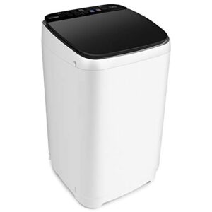 portable washing machine,full automatic washer with 10 programs and 8 water levels, 1.45cu.ft/13.5 lbs capacity ideal laundry washer for rvs, dorm, apartment (1.45cu.ft)