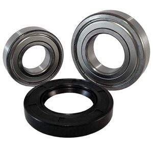 front load bearings washer tub bearing and seal kit with nachi bearings, fits ge tub wh45x10092 (includes a 5 year replacement warranty and link to our”how to” videos)