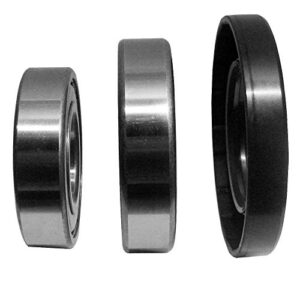 Front Load Bearings Washer Tub Bearing and Seal Kit with Nachi bearings, Fits GE Tub WH45X10092 (Includes a 5 year replacement warranty and link to our"How To" videos)