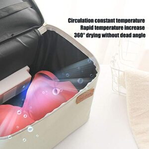 DjfLight Portable Mini Folding Clothes Dryer, Compact Clothes Dryer, with UV Disinfection Function, Underwear Dryer Suitable for Travel