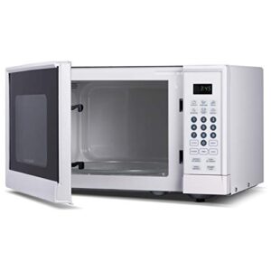 Commercial Chef CHM990W 900 Watt Counter Top Microwave Oven, 0.9 Cubic Feet, White Cabinet