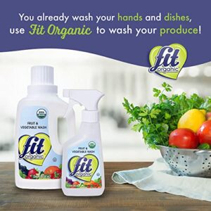 Fit Organic Produce Wash Soaker Org