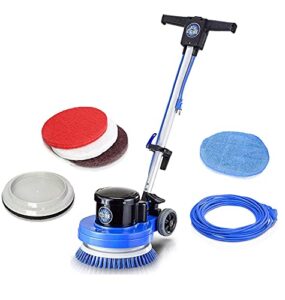 prolux core floor buffer – heavy duty single pad commercial floor polisher and tile scrubber