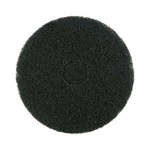 mercer industries 45015b – 15″ black floor maintenance pads (pack of 5)