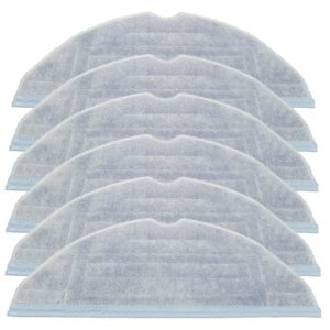 replacement mop pads for roborock s7/ s7+/ s7 maxv/ s7 maxv plus/ s7 maxv ultra, microfiber-mop, wipes (6 pieces)