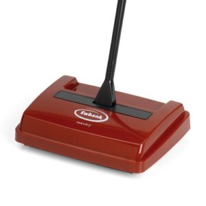 ewbank 525 speedsweep manual carpet sweeper, small, red