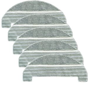 5pcs mopping cloths pads for ihome autovac nova self empty robot vacuum replacement accessory parts