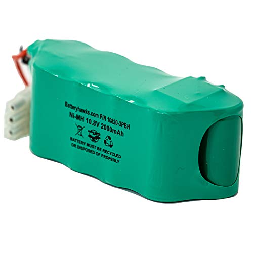 XBT1106N SV1110 Shark Battery 10.8v 2000mAh Ni-MH SV1106N SV1110N SV11O6N SV116N Floor and Carpet Sweeper Replacement