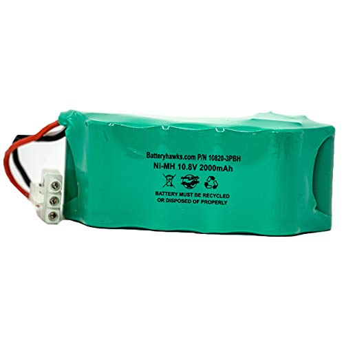 XBT1106N SV1110 Shark Battery 10.8v 2000mAh Ni-MH SV1106N SV1110N SV11O6N SV116N Floor and Carpet Sweeper Replacement