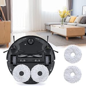 VideoPUP 6pcs Replacement Mop Pads Washable Reusable Mop Cloth Compatible with ECOVACS DEEBOT X1 Omni/ X1 Turbo Sweeper Vacuum Cleaner