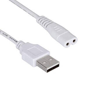 oem1 gaolaoz water flosser charger cord usb charging cable compatible for mospro fc159,zerhunt fc159,nicefeel fc256 fc156 fc159 fc1591 fc1592 charger cable