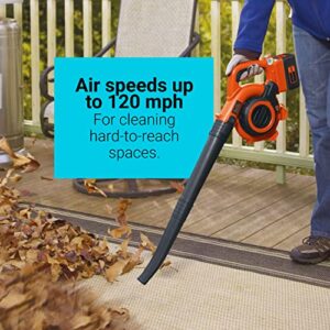 BLACK+DECKER 2-in-1 Cordless Sweeper & Vacuum, 36V, Tool Only (LSWV36B)