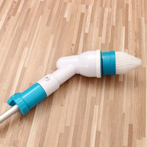 GGGarden 3Pcs A Set Brush Accessories Hurricane Brush Mop Scrubber Bathtub Tiles Rechargeable Home Handheld Floor Cleaner Brush Cordless