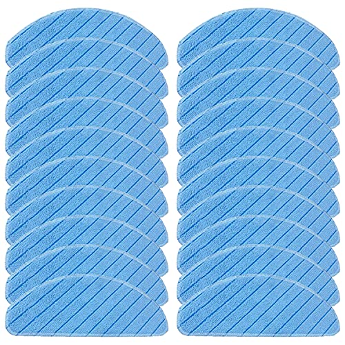 20Pcs Washable Mop Cloth Pads for Ecovacs Deebot T9 AIVI T9 Series Vacuum Cleaner Replacement