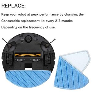 20Pcs Washable Mop Cloth Pads for Ecovacs Deebot T9 AIVI T9 Series Vacuum Cleaner Replacement