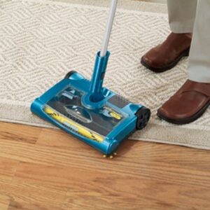 Bissell Perfect Sweep Turbo Powered Triple Brush Sweeper, 28801, Blue