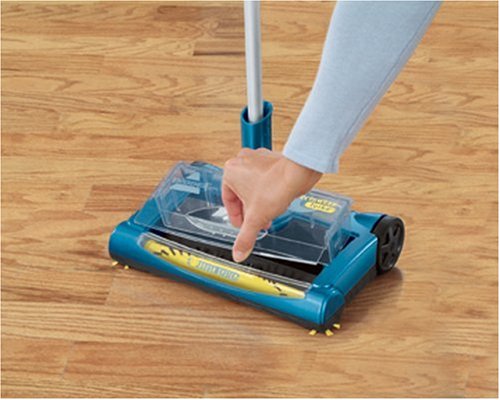 Bissell Perfect Sweep Turbo Powered Triple Brush Sweeper, 28801, Blue