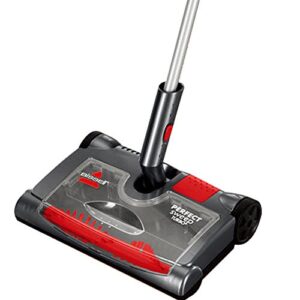 Bissell Perfect Sweep Turbo Bagless Rechargeable Sweeper Standard Gray