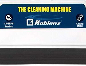 Koblenz Shampooer/Polisher Cleaning Machine, 3 Speeds, Blue/Gray
