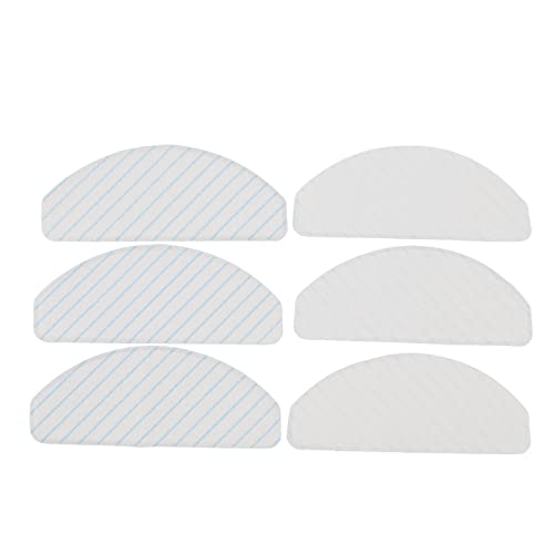 ciciglow Accessories Kit for Yeedi Vac 2 Pro Station Robotic Vacuum Cleaner,3 Disposable Mopping Pad,3 Washable Mop Pads,Yeedi Accessories for Yeedi Vac 2 Pro Vacuum Cleaners