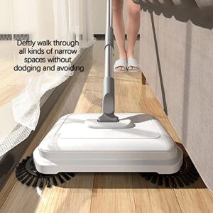 Hand Push Sweeper Mopping Home Sweeping Mopping Machine Vacuum Cleaner (40 in)