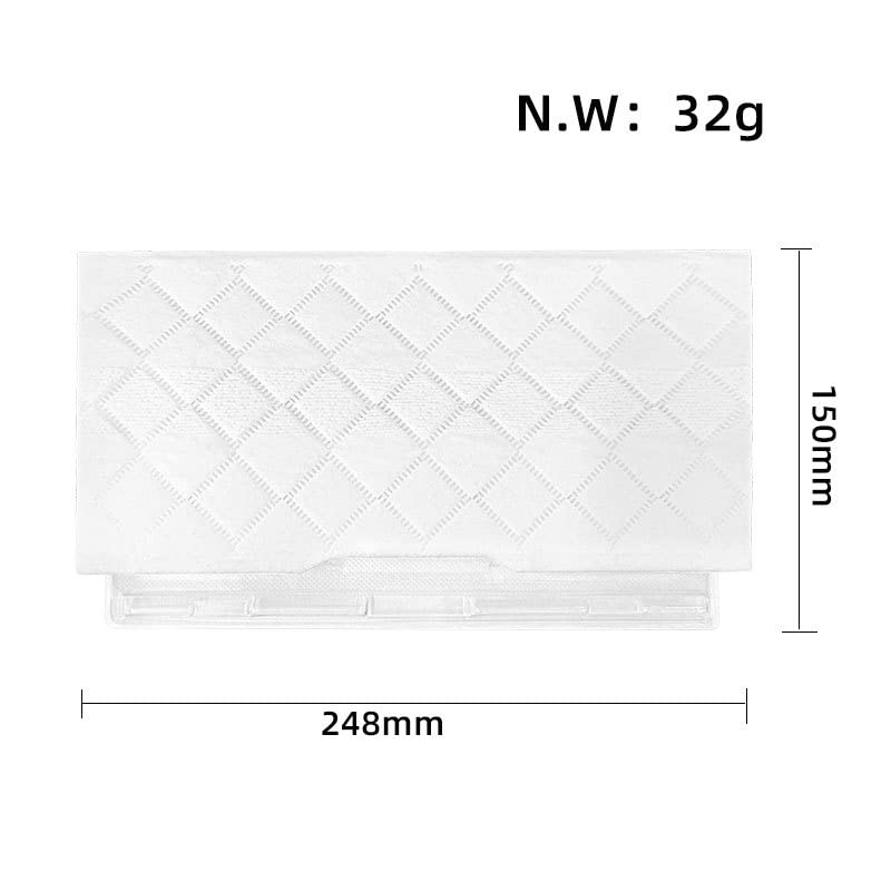 HOWAY Replacement Parts Disposable Hard Floor Pads Mop Cloths Compatible with for Shark VACMOP VM252 Vacuum Cleaner Accessories(1-10pcs) (4)