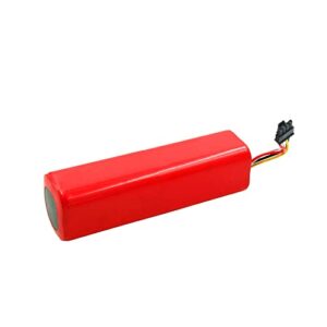 Tenberly Lithium Replacement Battery for Xiaomi Roborock S5 S7 S6 S51 S50 S52 S53 S55 T6 T7 T61 T65 C10 E4 Xiaowa CT10 E20 E35 Series 5200mAh Real Capacity