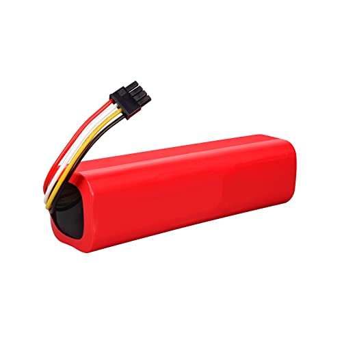 Tenberly Lithium Replacement Battery for Xiaomi Roborock S5 S7 S6 S51 S50 S52 S53 S55 T6 T7 T61 T65 C10 E4 Xiaowa CT10 E20 E35 Series 5200mAh Real Capacity